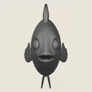 Fish 06 Print Ready 3D Model - Model thumbnail 2