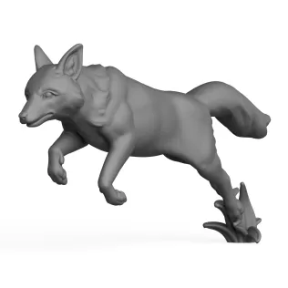Fox Jumping Pose