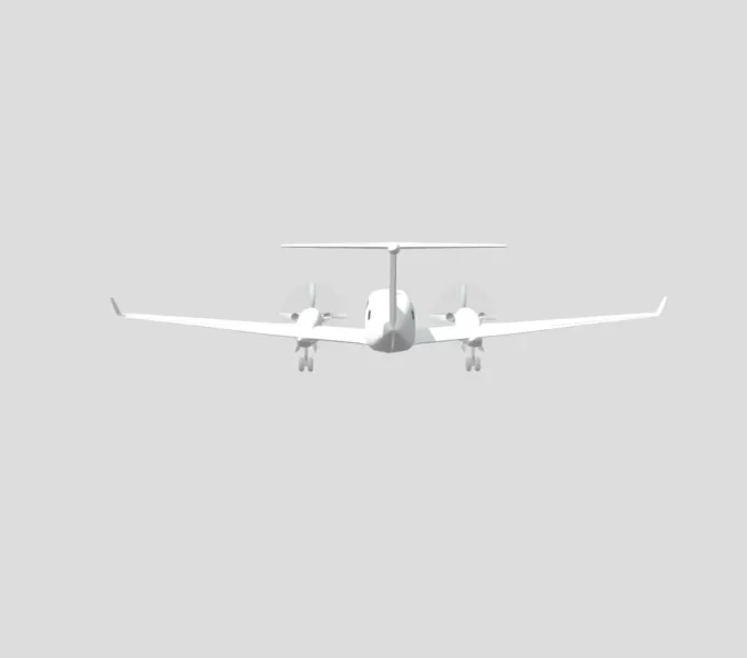 King Air Beechcraf - Model preview 1