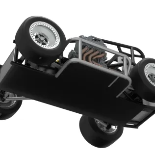 Three Quarter Midget Base Scale 1:25 - Model thumbnail 3