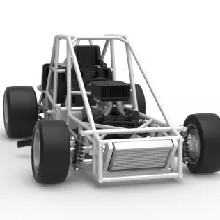 Experimental Pavement Silver Crown Car Base Version 3 Scale 1:25 - Model thumbnail 23