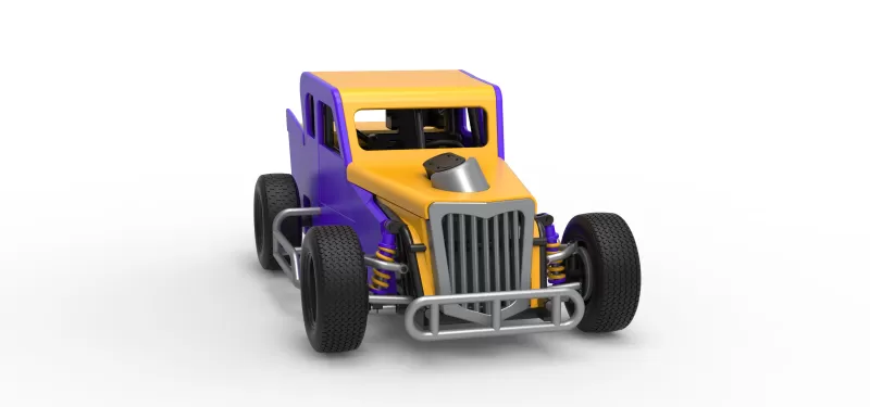 Dwarf car Version 2 Scale 1:25 - Model preview 26