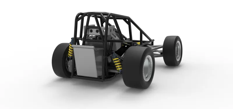 Three Quarter Midget Base Scale 1:25 - Model preview 18
