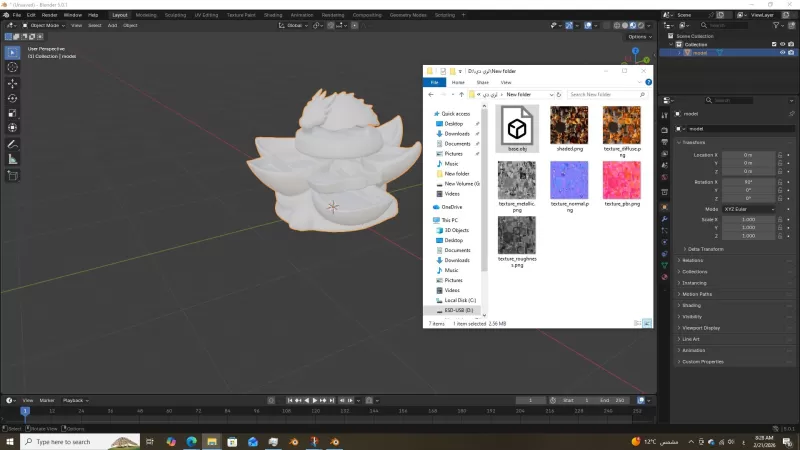 Ultimate Desk Organizer with Phone Holder and RGB LED Light - 3D - Model preview 2