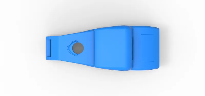 Shell of Canadian vintage modified stock car Scale 1:25 - Model preview 9