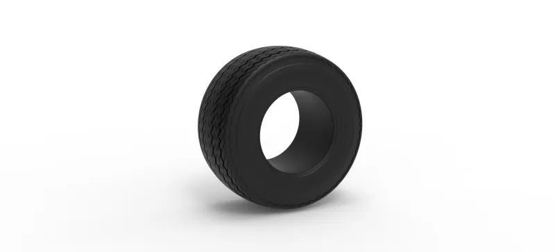 Tire of BriSCA Micro Formula 2 Stock Car Scale 1:16 - Model preview 1