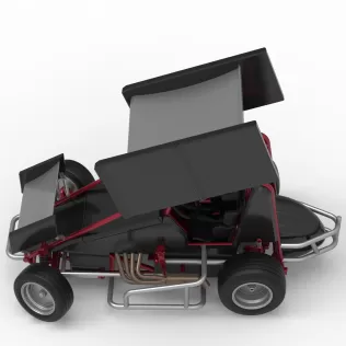 New Zealand Minisprint while turning Scale 1:25 - Model thumbnail 10