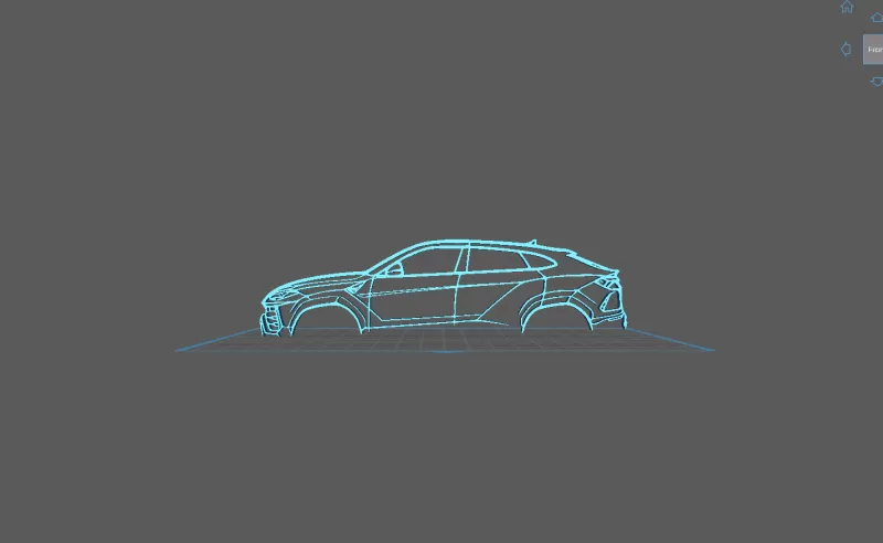 Lamborghini - Urus Wall Art - Model preview 2