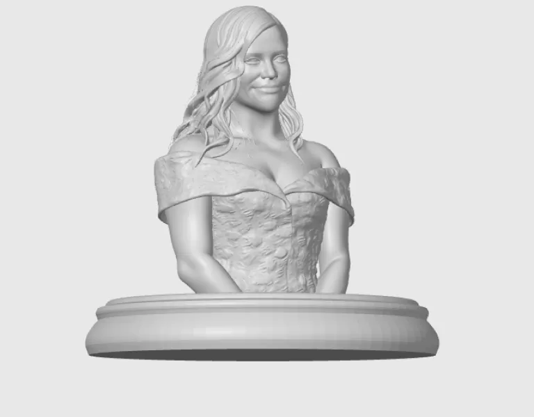 Reese Witherspoon 3D Bust - Model preview 9