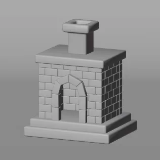 Fireplace - Model thumbnail 3