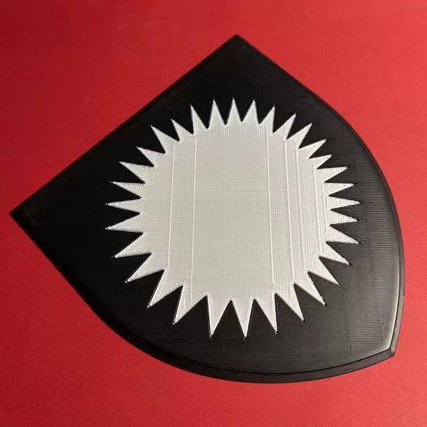 Game of Thrones Sigil of House Karstark Coaster - Model preview 5