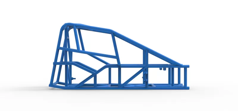 Frame of Three Quarter Midget Scale 1:25 - Model preview 14