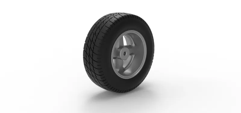 Rear wheel of BriSCA Formula 2 Stock Car Scale 1:25 - Model preview 9