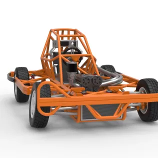 BriSCA Formula 2 Stock Car Base Scale 1:25 - Model thumbnail 26