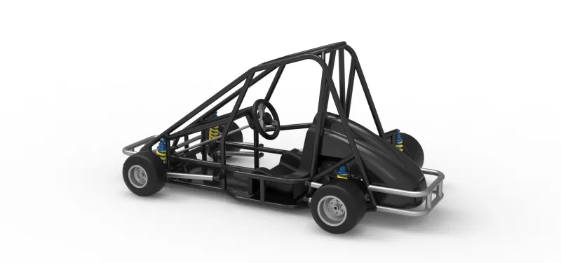 Quarter Midget Base Scale 1:16 - Model preview 12