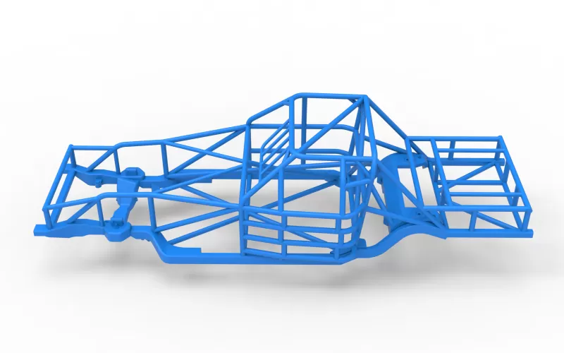 Frame of IMCA Stock car Scale 1:25 - Model preview 7