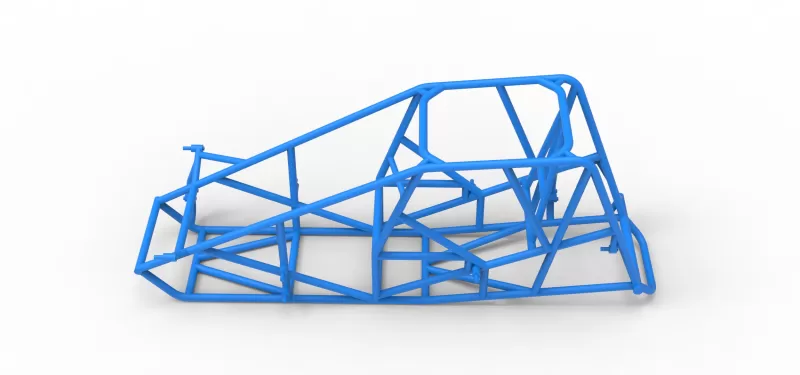 Frame of Silver Crown Car Scale 1:25 - Model preview 7