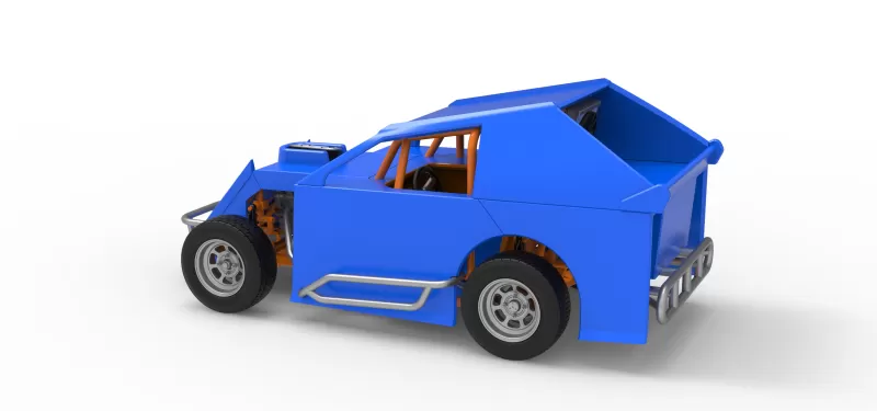 Mod Lite Race car Scale 1:25 - Model preview 12