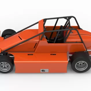 Experimental Pavement Silver Crown Car Scale 1:25 - Model thumbnail 10