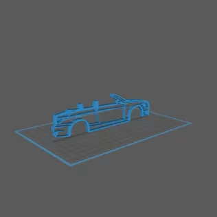 BMW - E93 2008 Wall Art