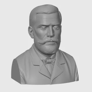 Zahari Stoyanov 3D STL (Захари Стоянов) - Model thumbnail 3