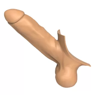 3D Print Ready Straight Erect Penis - Model thumbnail 3