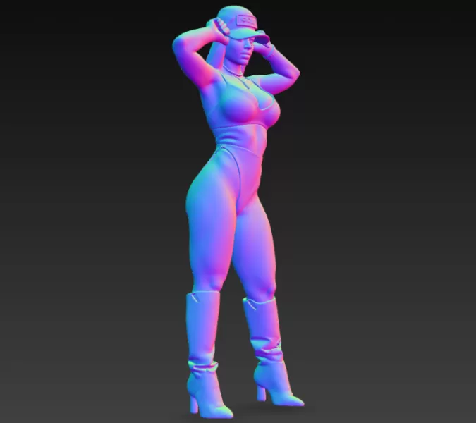 SWAG Girl - Model preview 2