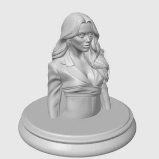 Mila Kunis 3D Bust Print - Model thumbnail 3