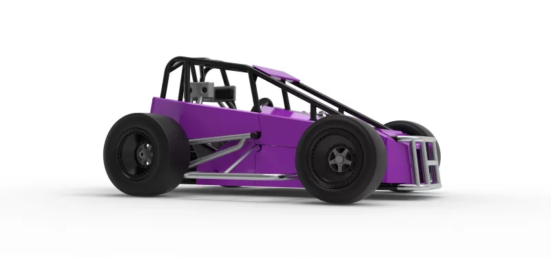 Three Quarter Midget Scale 1:25 - Model preview 25