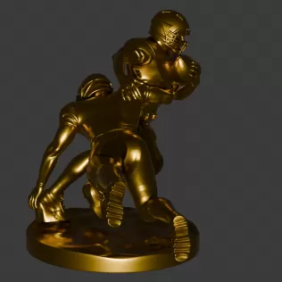 PACK OF 4 POSITIONS - 3D AMERICAN SOCCER PLAYERS - Model thumbnail 19