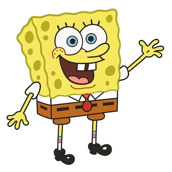 🍍 Bob Esponja – Figura Fan Art 3D para Impresión - Model preview 1