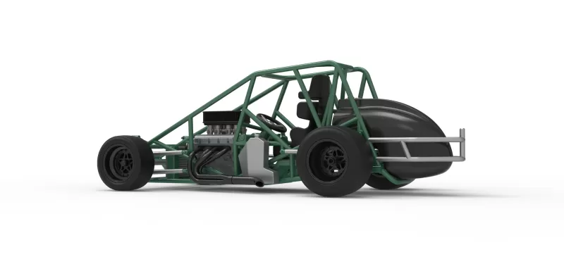 Pavement Silver Crown Car Base Scale 1:25 - Model preview 13