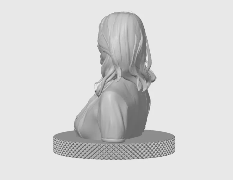 Jessica Biel 3D Bust Print - Model preview 6