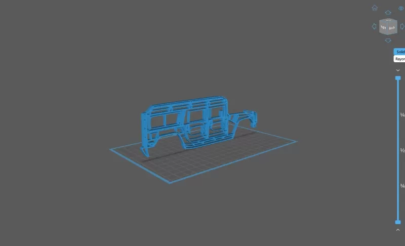 Hummer - H1 Alpha Wall Art - Model preview 2