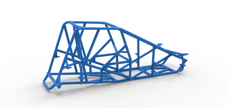 Frame of Silver Crown Car Scale 1:25 - Model preview 12