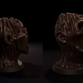 Head – 3D Printable Model - Model thumbnail 4