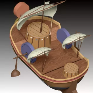 Utan Sonar - One Piece - Model thumbnail 5