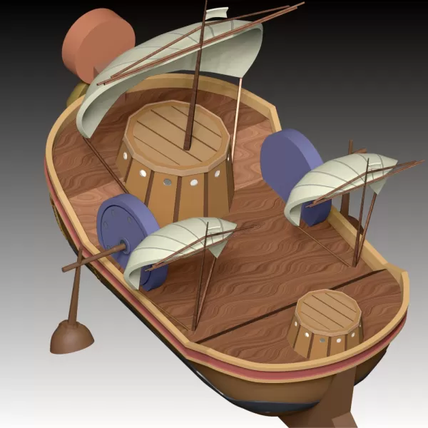 Utan Sonar - One Piece - Model preview 5