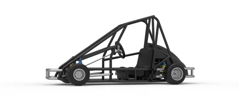 Quarter Midget Base Scale 1:16 - Model preview 2