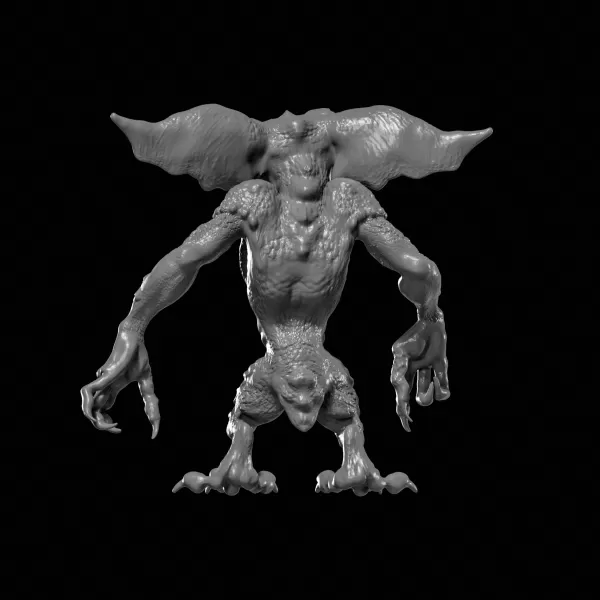 Gremlin STL File for 3D Printing - Model preview 3