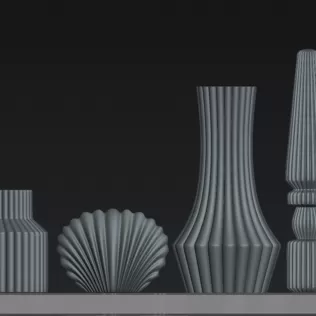 Traditional Candles 3D Printable Model - Model thumbnail 3