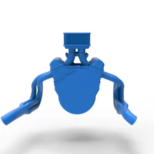 Engine of Silver Crown Car Scale 1:25 - Model thumbnail 12