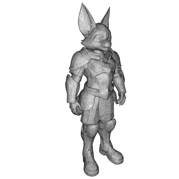 Vulpine Heroes Bundle – 10 Stylized Fantasy + Sci-Fi Characters - Model preview 17