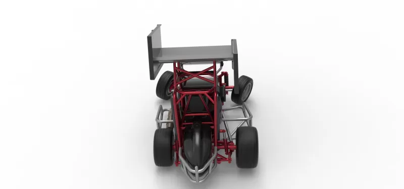 New Zealand Minisprint while turning Scale 1:25 - Model preview 17