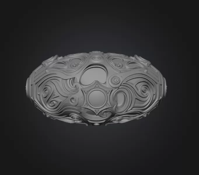 Sci-Fi Alien artifact - Model preview 1