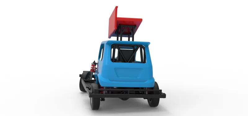 New Zealand Ministock car while turning Version 3 Scale 1:25 - Model preview 14
