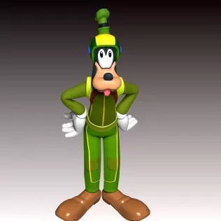 Goofy Fan Art - Model thumbnail 6