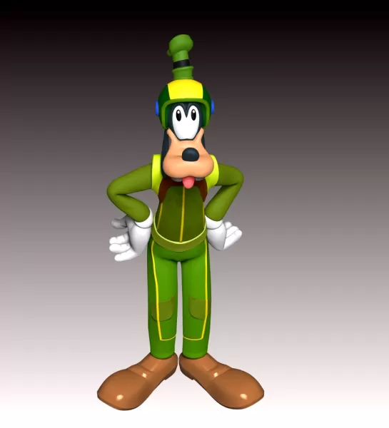 Goofy Fan Art - Model preview 6