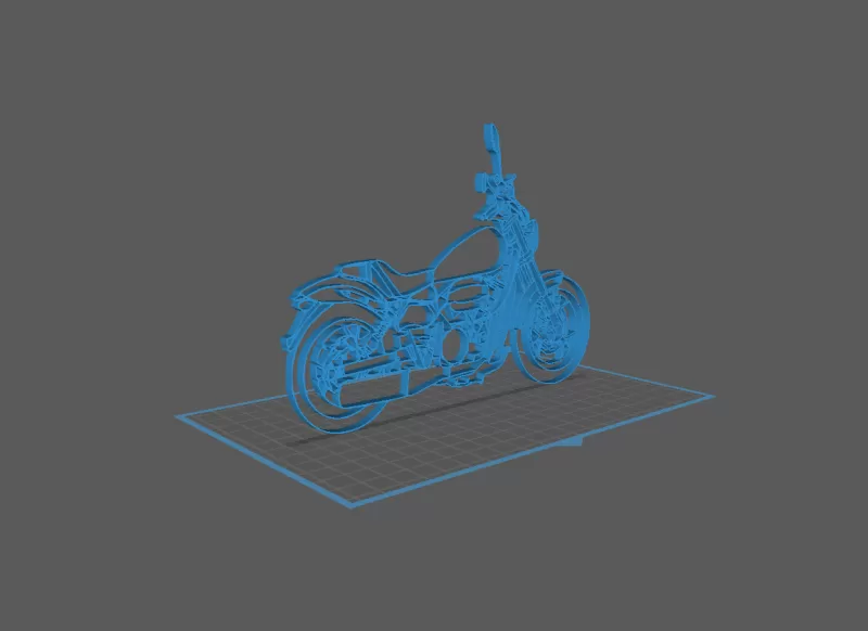 Keeway - RKV 125 Wall Art - Model preview 1