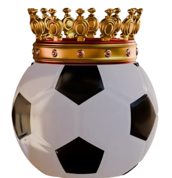 KING OF FOOTBALL – PREMIUM TROPHY 3D MODEL - Model preview 5